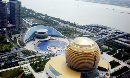 杭州会议中心与洲际酒店